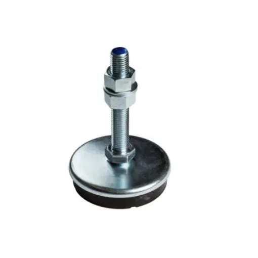 Serious 16mm 140mm Dia. Rubber Levelling Adjustable Foot, 2000kg Static Load Capacity - 10651 product image