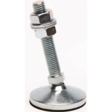 Serious 14mm 60mm Dia. Rubber Levelling Adjustable Foot, 2000kg Static Load Capacity 10° Tilt Angle - 50003 product image