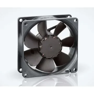 ebm-papst 8400 N Series Axial Fan, 24 V dc, DC Operation, 79m³/h, 2.8W, 120mA Max, IP20, 80 x 80 x 25mm - 8414NGH product image