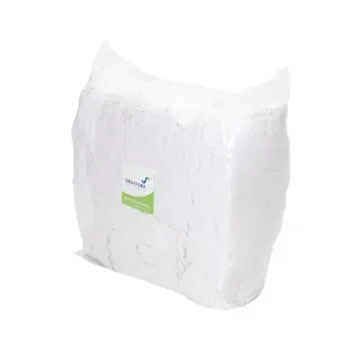 Davis & Moore Premium Sheeting Rags 10Kg White Cotton Wipes for General Purpose, Dry Use, Bag, Repeat Use - WS10 product image