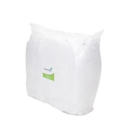 Davis & Moore Premium Towelling Rags 8Kg White Wipes for General Purpose, Dry Use, Bag, Repeat Use - WT8 product image