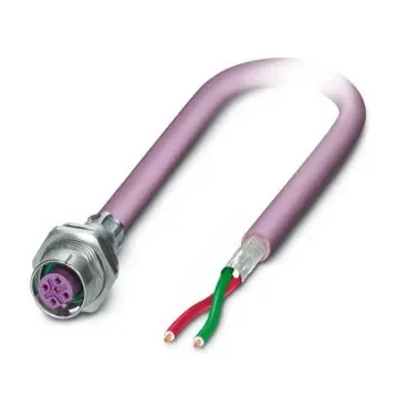 Phoenix Contact, VS IP67 Silver Rear Mount 2 Industrial Power Socket, Rated At 4A, 60 V dc - 1534397 product image