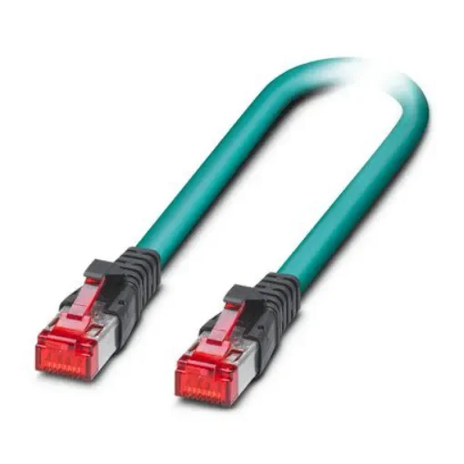 Phoenix ContactNBC, 3m Cat6a, Blue RJ45 to Male RJ45 Male, S/FTP Shielded, Terminated Polyurethane Sheath - 1413162 product image