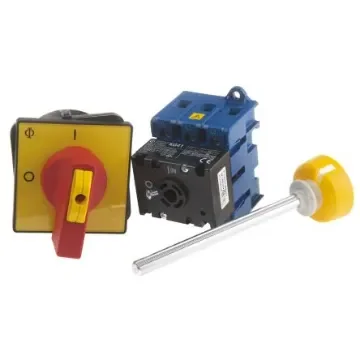 Kraus & Naimer 3P Pole Isolator Switch - 40A Maximum Current, 15kW Power Rating, IP65 - KG41B.T203/GBA017.VE product image