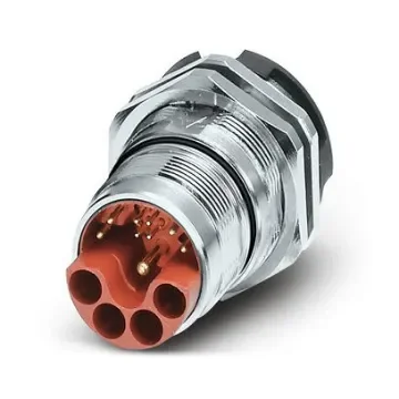 Phoenix Contact, SH IP67 Silver Rear Mount 8+4+PE Industrial Power Socket, Rated At 30A, 850 V dc - 1627206 product image