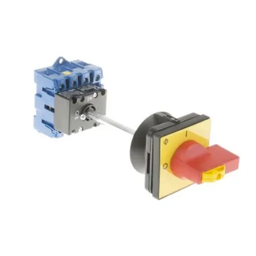 Kraus & Naimer 4P Pole Isolator Switch - 40A Maximum Current, 15kW Power Rating, IP65 - KG41B.T204/GBA006.VE product image