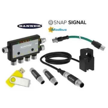 Banner, SNAP Signal Series Starter Kit Modbus - DXMR90-X1 Modbus Kit product image