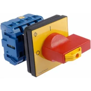 Kraus & Naimer 4P Pole Panel Mount Isolator Switch - 32A Maximum Current, 11kW Power Rating, IP65 - KG32B.T204/GBA007.E product image