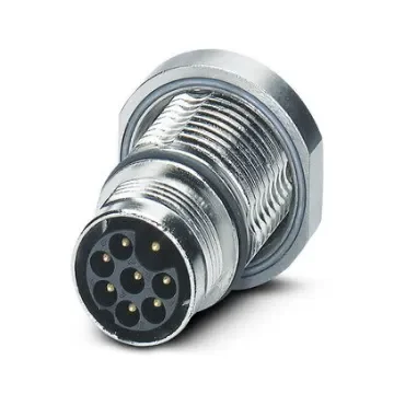 Phoenix Contact, ST IP67 Silver Rear Mount 6+PE Industrial Power Plug, Rated At 14A, 630 V dc - 1613568 product image