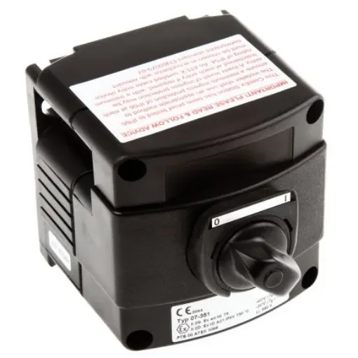 Bartec Latching Control Station Switch - 2NO, IP66, IP67 - 07-3511-10S92 product image