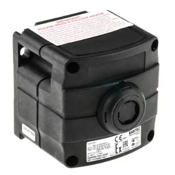 Bartec Push Button Control Station, Thermoplastic, IP66, IP67 - 07-3511-10P74 product image