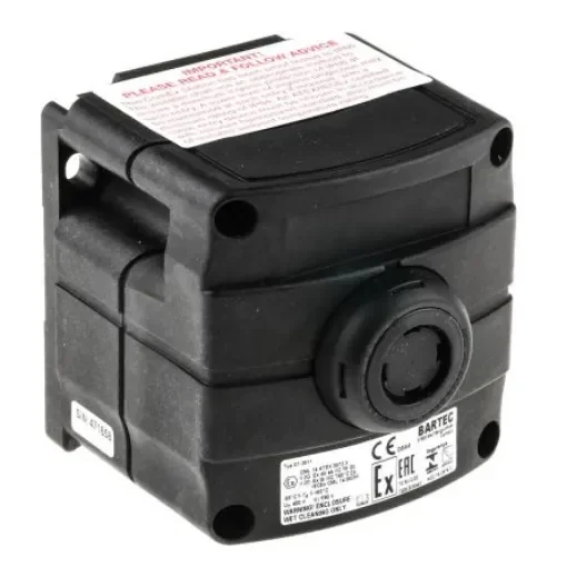 Bartec Push Button Control Station, Thermoplastic, IP66, IP67 - 07-3511-10P74 product image