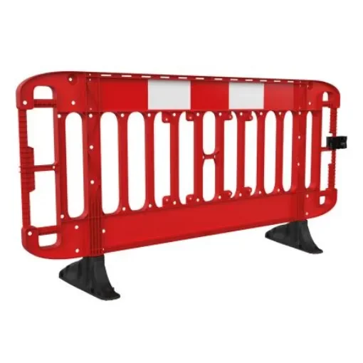JSP Red Polypropylene Traffic Barrier - KBP073-300-600 product image