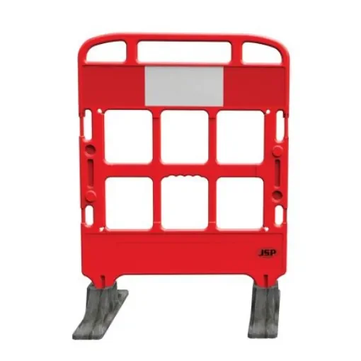 JSP Red Polyethylene Traffic Barrier - KBW023-980-600 product image