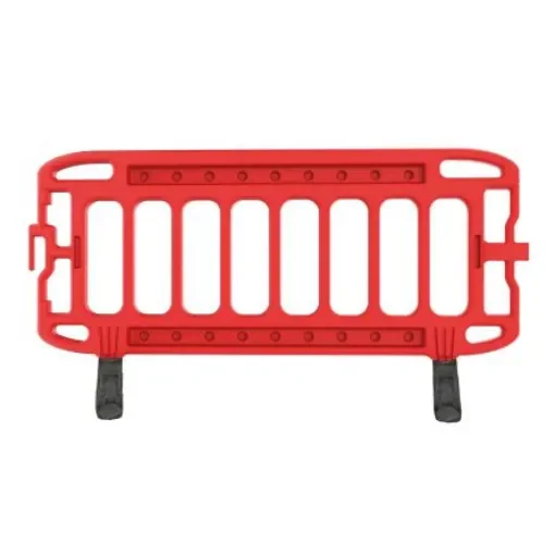 JSP Red Polyethylene Traffic Barrier - KCB073-300-600 product image
