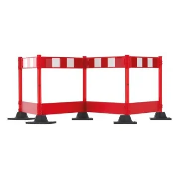 JSP Red Polypropylene Traffic Barrier - KCC053-200-600 product image