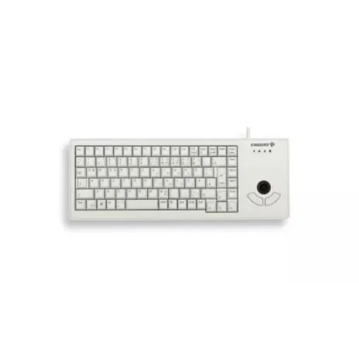 Cherry G84-5400 Wired USB Trackball Keyboard, QWERTY (Switzerland), Grey - G84-5400LUMCH-0 product image