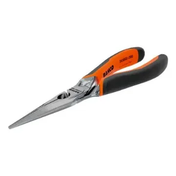 Bahco 2430 GC-160 IP Nose pliers, 160 mm Overall, Straight Tip, 51mm Jaw product image