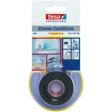 Tesa 4600 Black Self Amalgamating Tape 25 x 10 - 04600-00006-01 product image