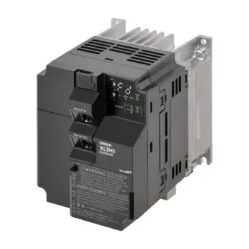 Omron Variable Speed Drive, 3 kW, 3 Phase, 400 V ac, 6.9 A, M1 Series - 3G3M1-A4022-ECT product image