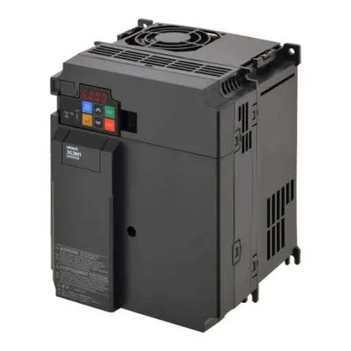 Omron Variable Speed Drive, 7.5 kW, 3 Phase, 400 V ac, 17.5 A, M1 Series - 3G3M1-A4055 product image
