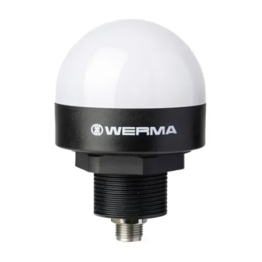 Werma MC55 Series Green, Red, Yellow Continuous lighting Beacon, 24 V dc, Built-in Mounting, LED Bulb, IP65, IP69K - 240.420.55 product image
