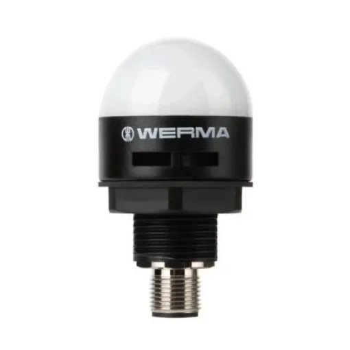 Werma MC35 Series Green, Red, Yellow Buzzer Beacon, 24 V dc, IP65, IP69K, Built-in Mounting, 80dB at 1 Metre - 241.440.55 product image