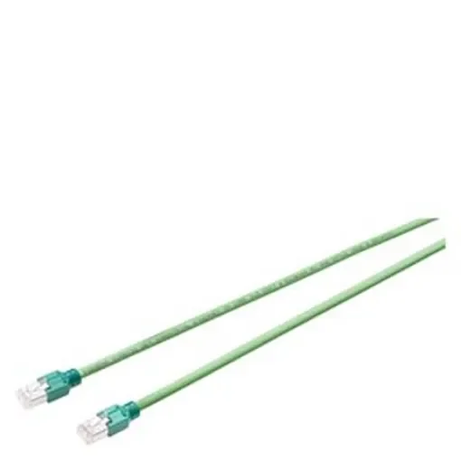 Siemens6XV1850, 500mm Cat5e 15 Pin D-sub to Female RJ45, Aluminium foil with a braided tin-plated copper wire screen, - 6XV1850-2EE50 product image