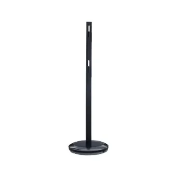Viso Black Steel Barrier Post - BSA100N product image