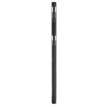 Viso Black Steel Barrier Post - BSF100N product image