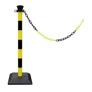 Viso Black & Yellow Plastic Barrier Post - CBREXTNJ product image