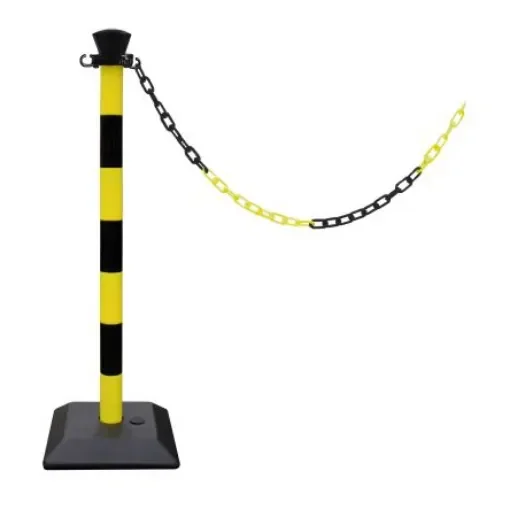 Viso Black & Yellow Plastic Barrier Post - CBREXTNJ product image