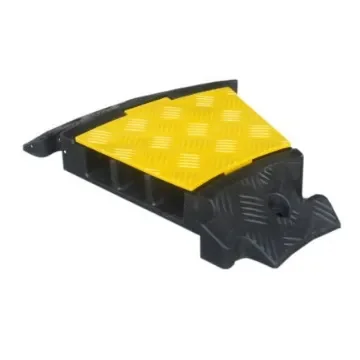 Viso 500mm Black/Yellow Cable Cover in Rubber, Thermoplastic, 65mm Inside dia. - CPR1071 product image