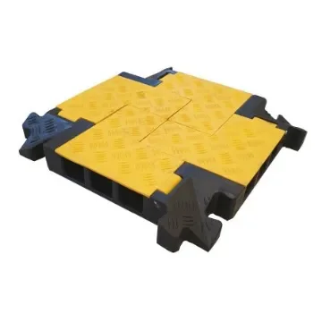 Viso 500mm Black/Yellow Cable Cover in Rubber, Thermoplastic, 65mm Inside dia. - CPS1071 product image