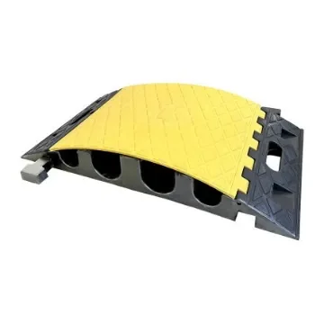 Viso 600mm Black/Yellow Cable Cover in Rubber, Thermoplastic, 90mm Inside dia. - CPTRUCK product image