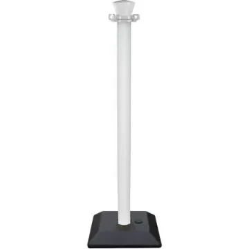 Viso White Plastic Barrier Post - PPC3001B product image