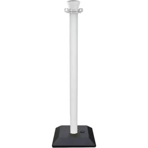 Viso White Plastic Barrier Post - PPC3001B product image