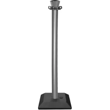 Viso Grey Plastic Barrier Post, Grey Tape - PPC3001G product image