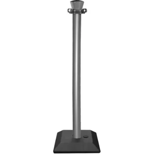 Viso Grey Plastic Barrier Post, Grey Tape - PPC3001G product image