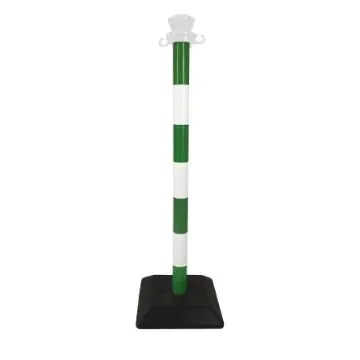 Viso Green, White Plastic Barrier Post - PPC40VE product image