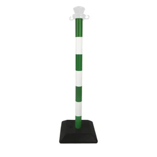 Viso Green, White Plastic Barrier Post - PPC40VE product image
