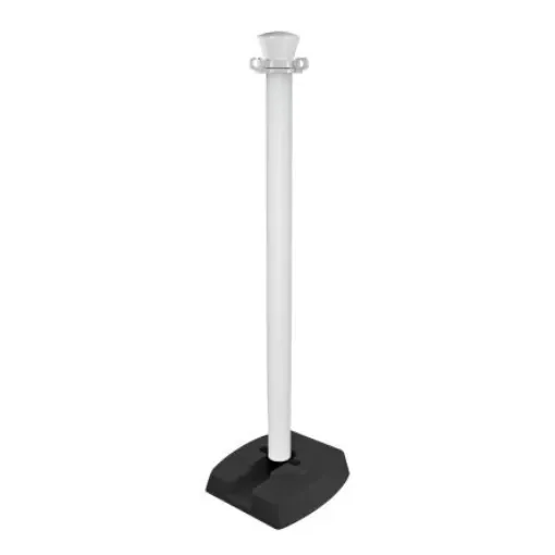 Viso White Plastic Barrier Post - PPC500LOB product image