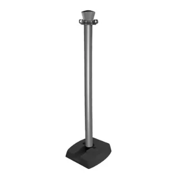 Viso Grey Plastic Barrier Post - PPC500LOG product image
