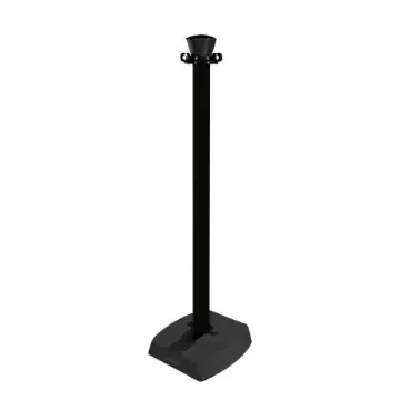 Viso Black Plastic Barrier Post - PPC500LON product image