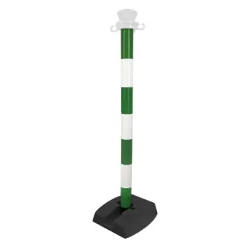 Viso Green, White Plastic Barrier Post - PPC500LOVB product image