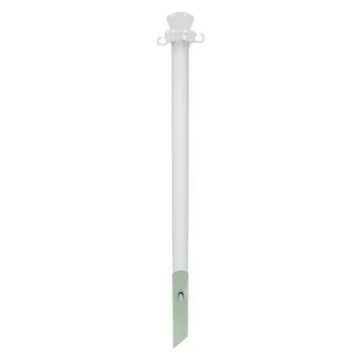 Viso White Plastic Barrier Post - PPC-FIXB product image