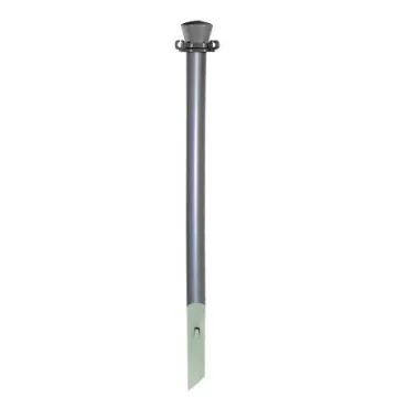 Viso Grey Plastic Barrier Post - PPC-FIXG product image