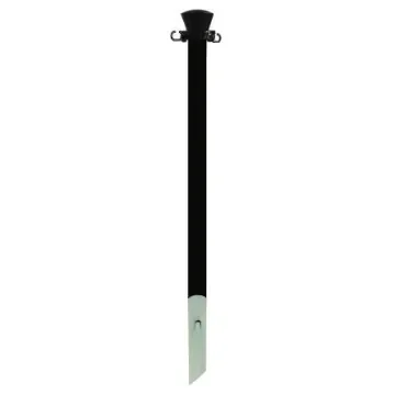 Viso Black Plastic Barrier Post - PPC-FIXN product image