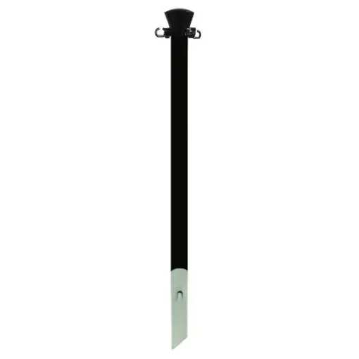 Viso Black Plastic Barrier Post - PPC-FIXN product image