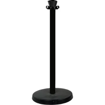 Viso Black Plastic Barrier Post - PPLO100N product image